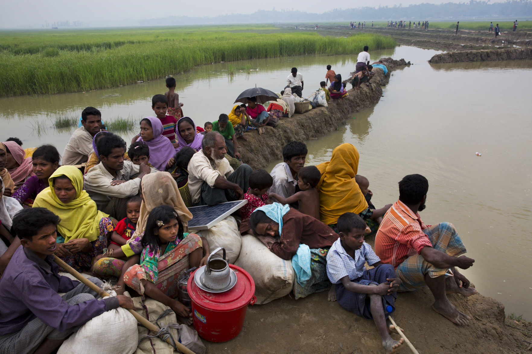 APTOPIX Bangladesh Myanmar Attacks